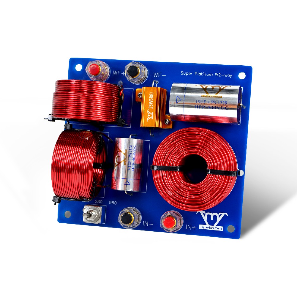 【Super Platinum W3-way】Independent Woofer Crossover